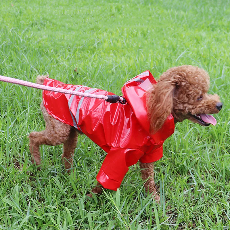 Reflective PU Raincoat