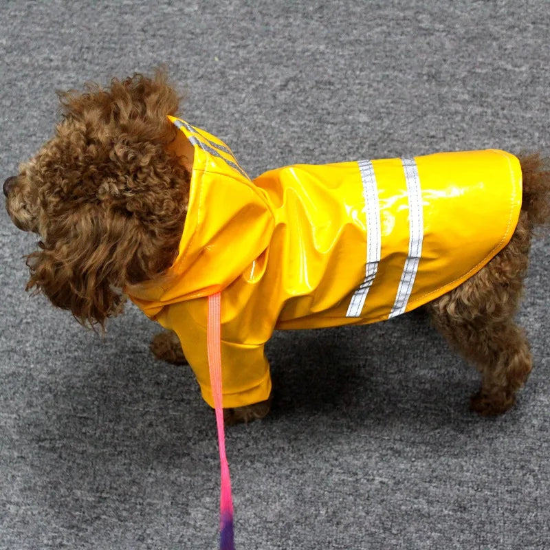 Reflective PU Raincoat