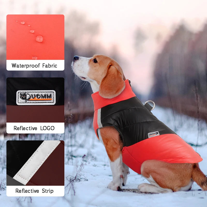 Waterproof Panel Puffer Vest
