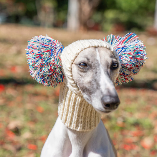 Knitted Beanie Head and Neck Cover