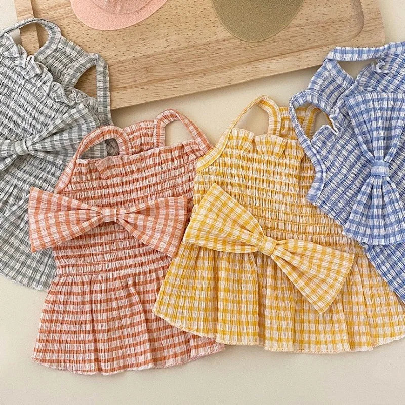 Plaid Stretch Dress