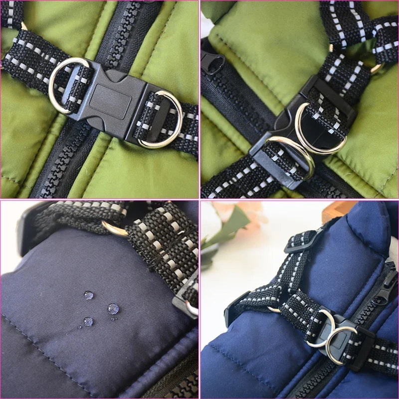 Waterproof Padded Harness Jacket
