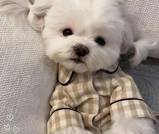Gingham Pajama Shirt