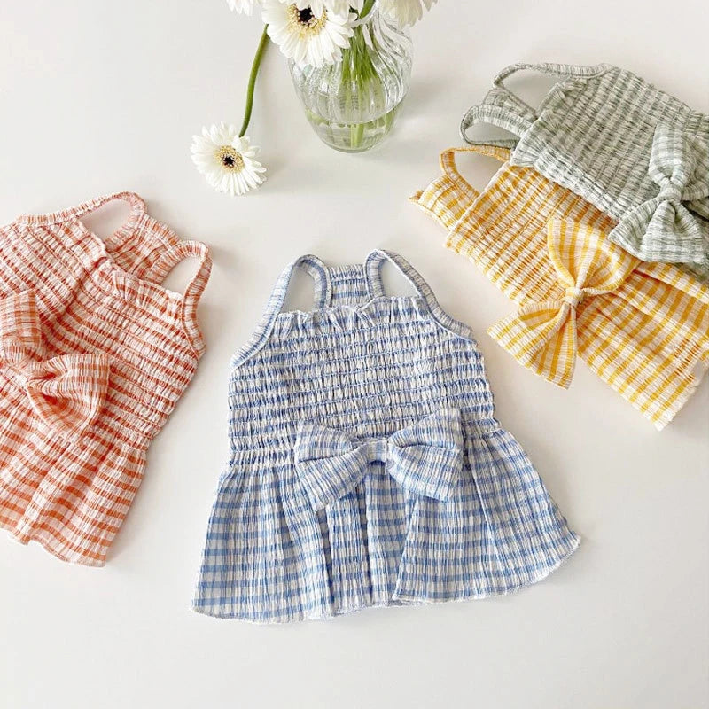 Plaid Stretch Dress